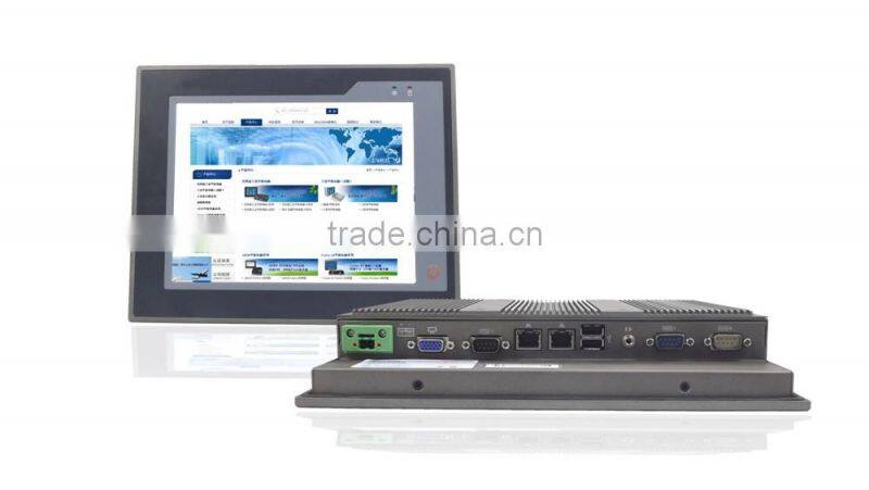 10.4 inch Atom N2600 dual-core 1.6Hz 2G RAM memory touch panel pc linux made in shandong