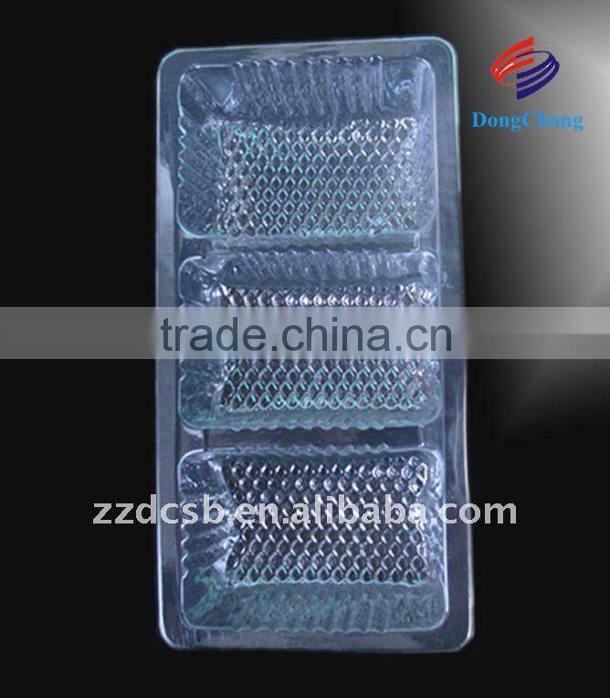 PET plastic blister tray for cookie/biscuit