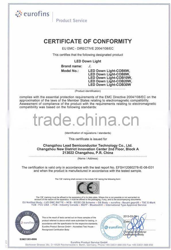 AR111 12V led ceiling light