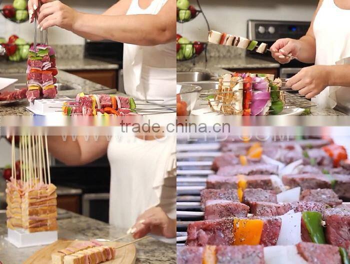 SALE Stainless Steel The Cube Kebab Maker Box/Brochette Express