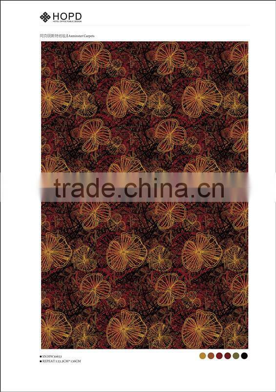 Wool and Nylon rugs and carpets commercial use for hotel
