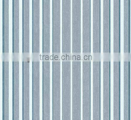 Hot sell latest wall paper designs with stripe texture