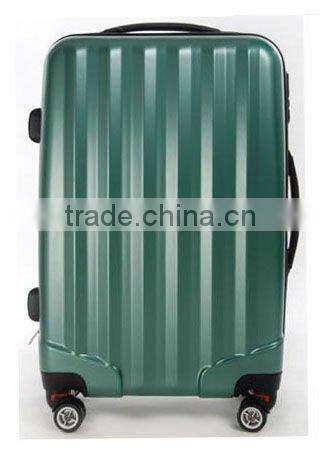 2015 china factory trolley case hot sell iron semitransparent ABS+PC carry-on luggage/carry-on travel bag/carry-on suitcase