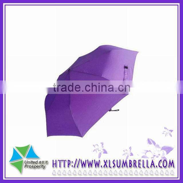21"x6k 3 folding flat umbrella