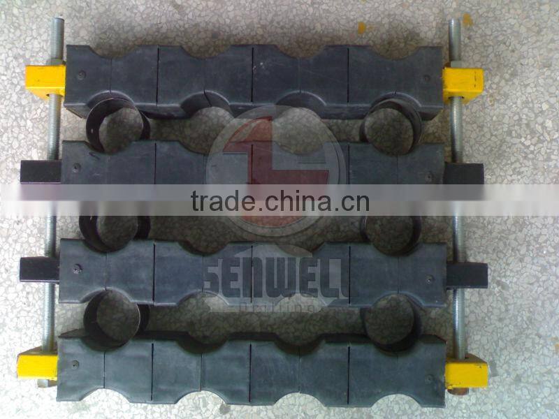 Drill pipe wrap frames