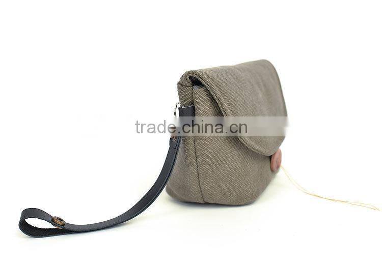 Vintage Canvas Mini Pouch