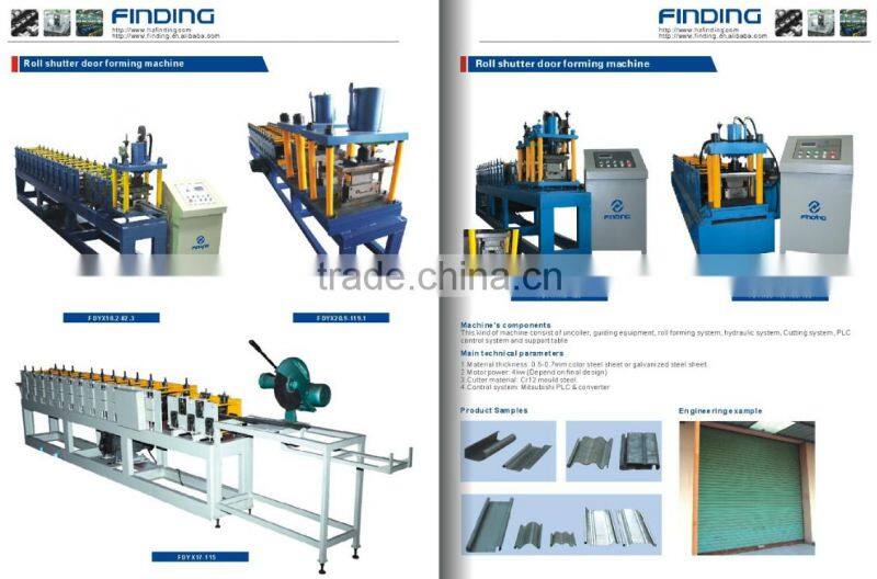 Door frame garage door manufacturer roll forming machine