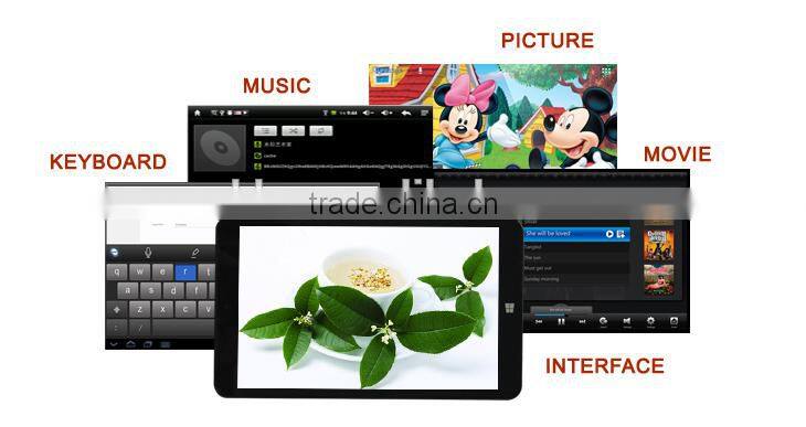 2015 Best Selling 8" Tablet Pc With Bluetooth,GPS,FM,Camera,G-sensor,Capacitive Screen
