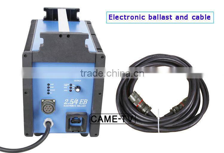 110V CAME-TV 2500W HMI Fresnel Light Head +2.5/4KW Electronic Ballast