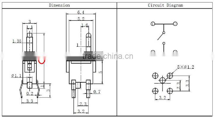 KW01-01 mini Micro switch