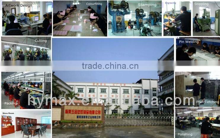 Manufacturer/cartoon style pin badge