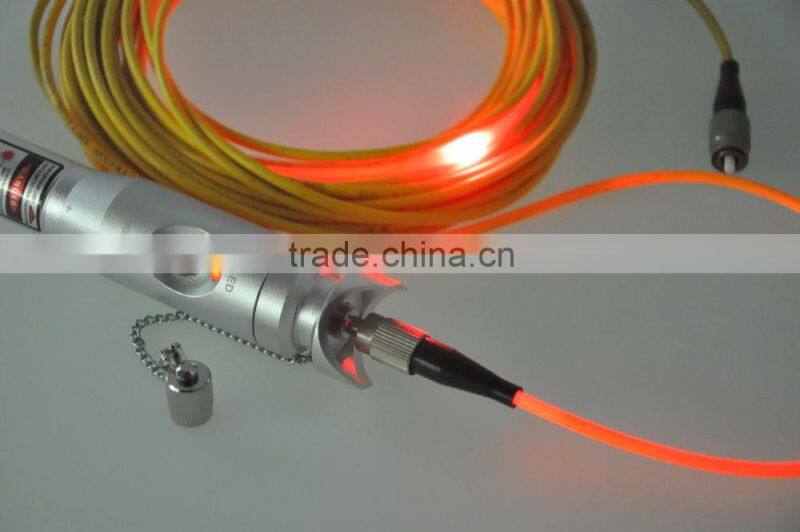 VFL-650nm fiber optic red laser pen, 20mW visual fault locator,laser fault locator