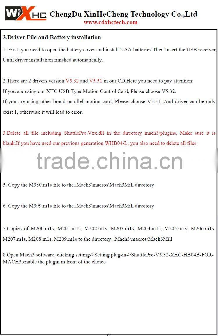 XHC 2016 CNC Mach3 4 Axis USB HandWheel Pulse 100PPR Optical Encoder Generator MPG Pendant