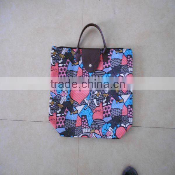 Factory outlet foldable shopping bag