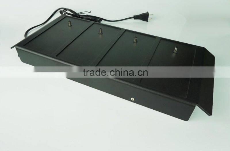 2016 wholesale price menu holder power bank / video menu power bank charge board/ power station