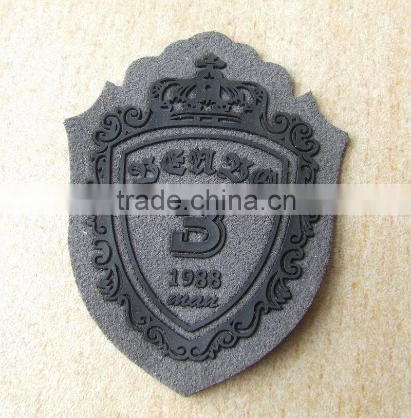 Soft washable PVC customized rubber label