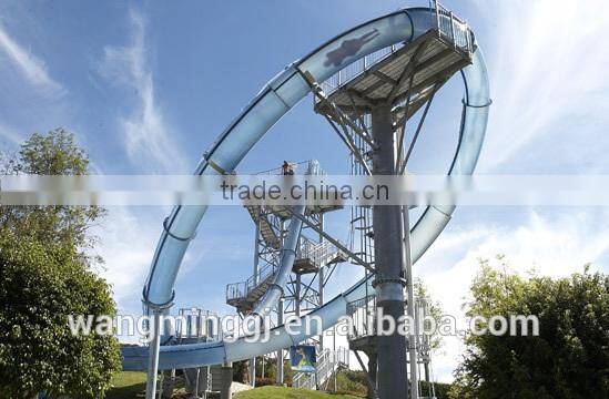 Plastic water slide tube for sale
