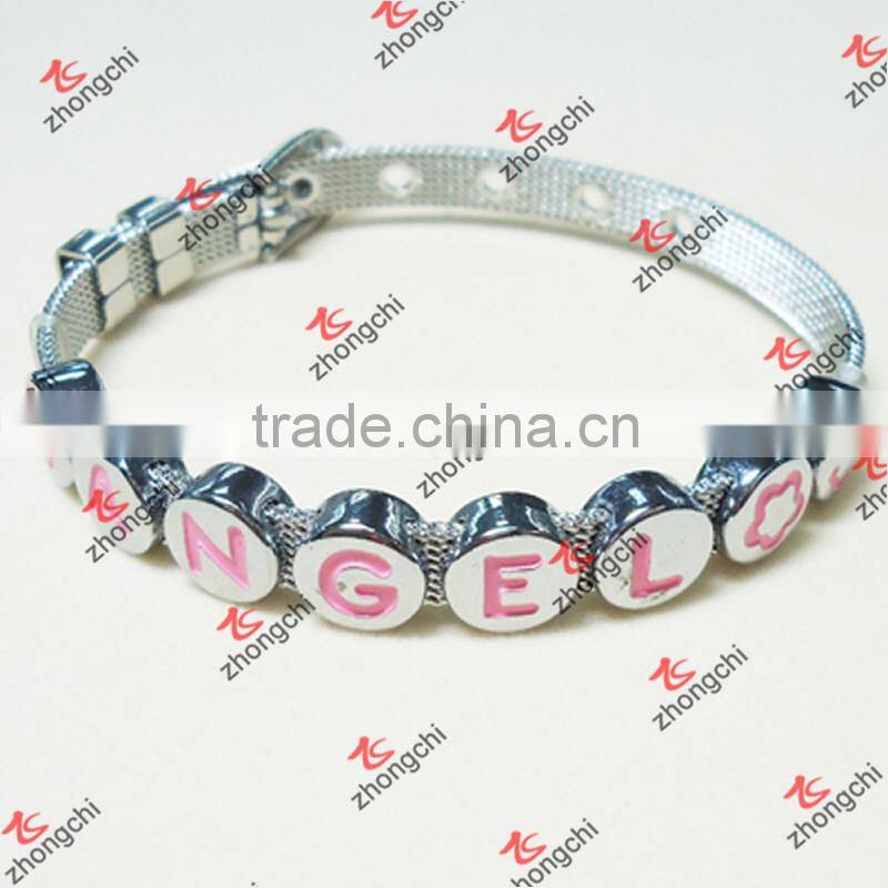18mm Stainless Steel Bangles For Slide Charms Bangles