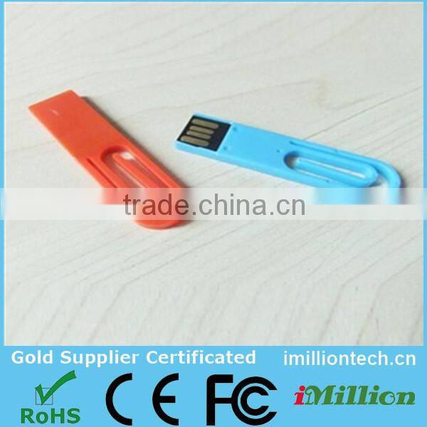 fancy shape Mini 32gb usb memory stick,paper clip usb flash drive ,super thin usb flash disk