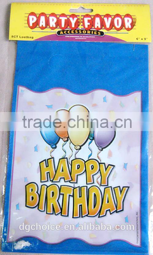 Low price and high quality birthday party treat bag