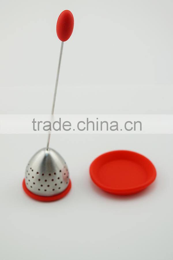 silicone tea ball infusers Coffee & Tea Sets infusers with s/s strainer
