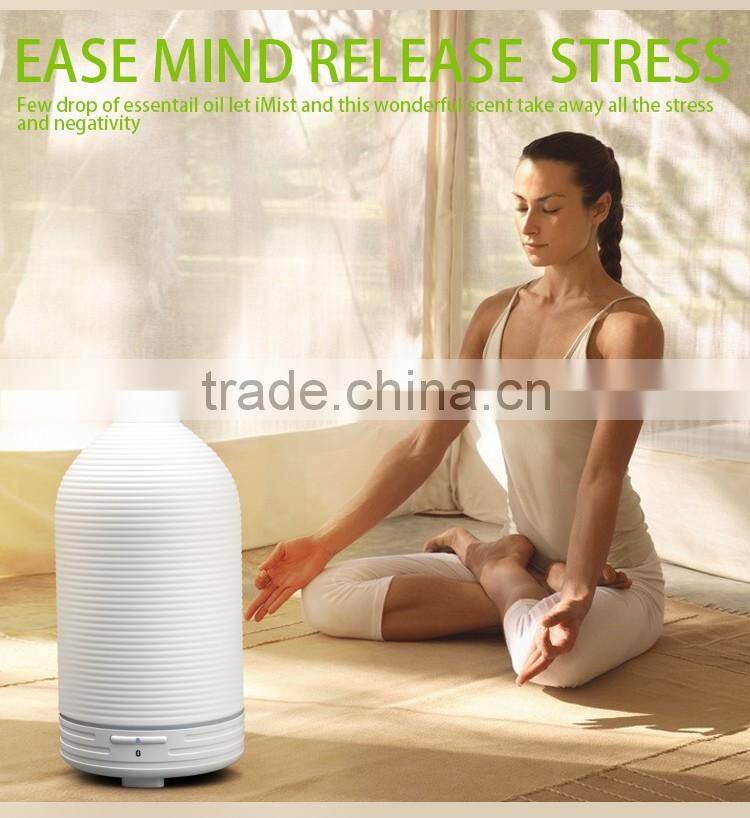 iMist home Wireless smart portable ultrasonic aroma diffuser, waterless aromatherapy diffuser with bluetooth app control