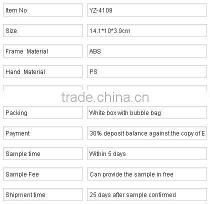 Funny Desk Clock With Alarm Bell YZ-4109