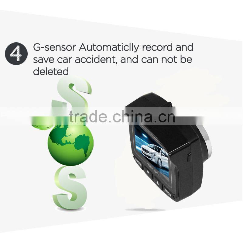 1.5"LCD screen 1080p hd car drive recorder
