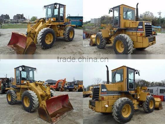 WHEEL LOADER USED KOMATSU WA100 -1 JAPANESE FRONT LOADER 1.2m3 BUCKET SIZE