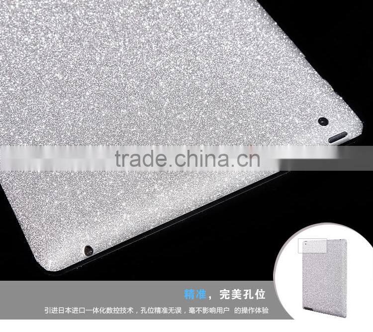 Super Slim Bling Bling Glitter Full Body Diamond Tablet Case For iPad Sticker Wrap Skin Decal