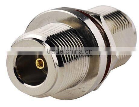 N female to female bulkhead connector adapter