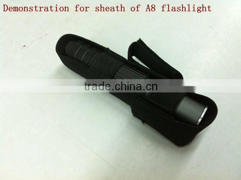 TrustFire original led tactic A8 flashlight nylon Holster