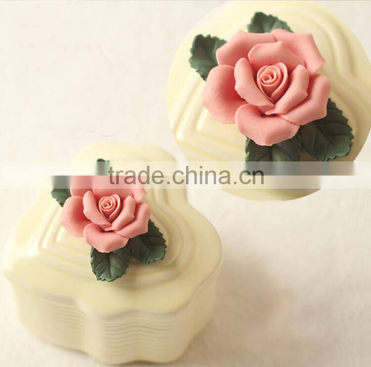 Elegant Ceramic wedding favor boxes candy boxes sweet boxes
