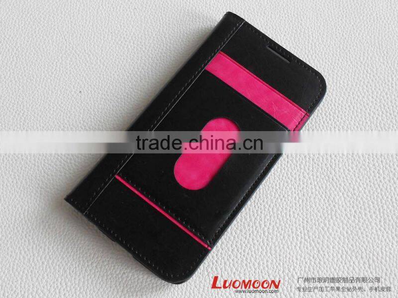 Fashion Crazy Horse Pattern Phone Cover Case