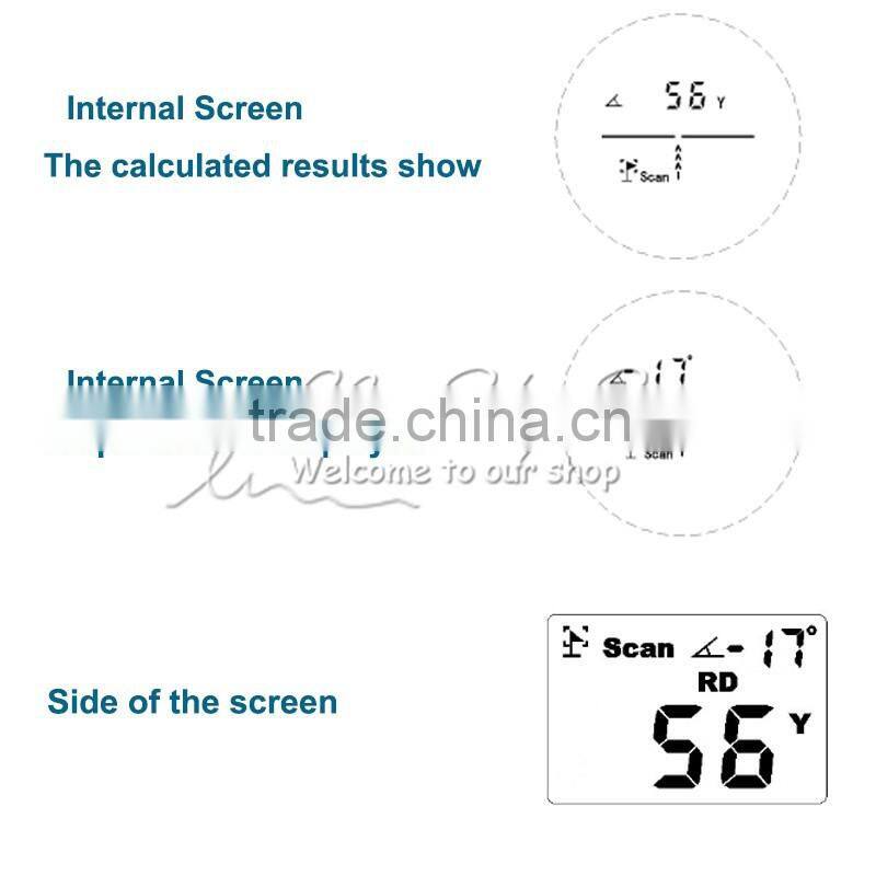 5-600m Waterproof Laser Range Finder Hunting Golf Distance Meter Fog Measurer