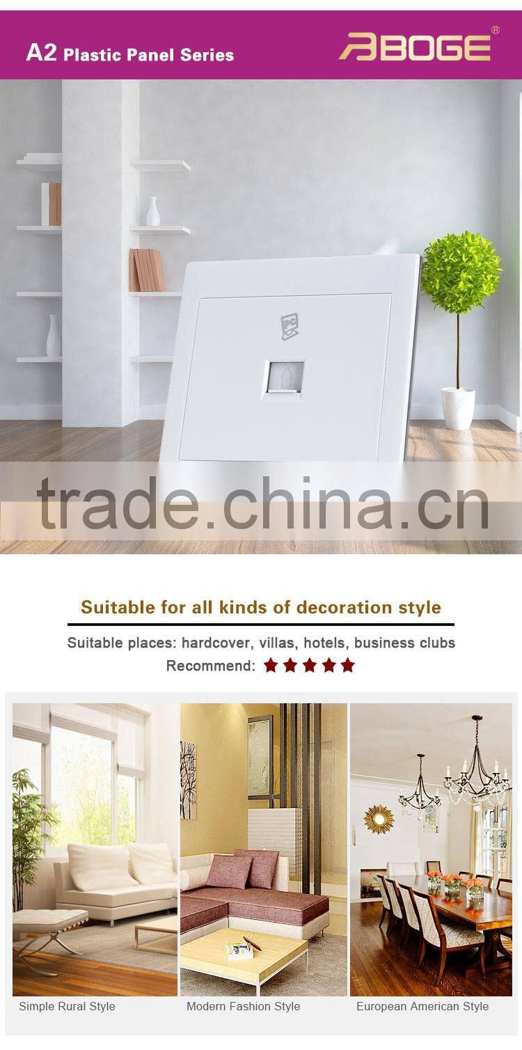 one gang PC socket pressure- line type