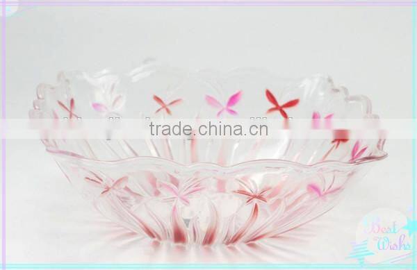 plastic transparent tray