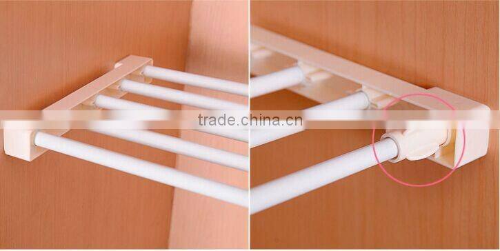 DIY Extendable Garment Rack Adjustable Wardrobe Rack