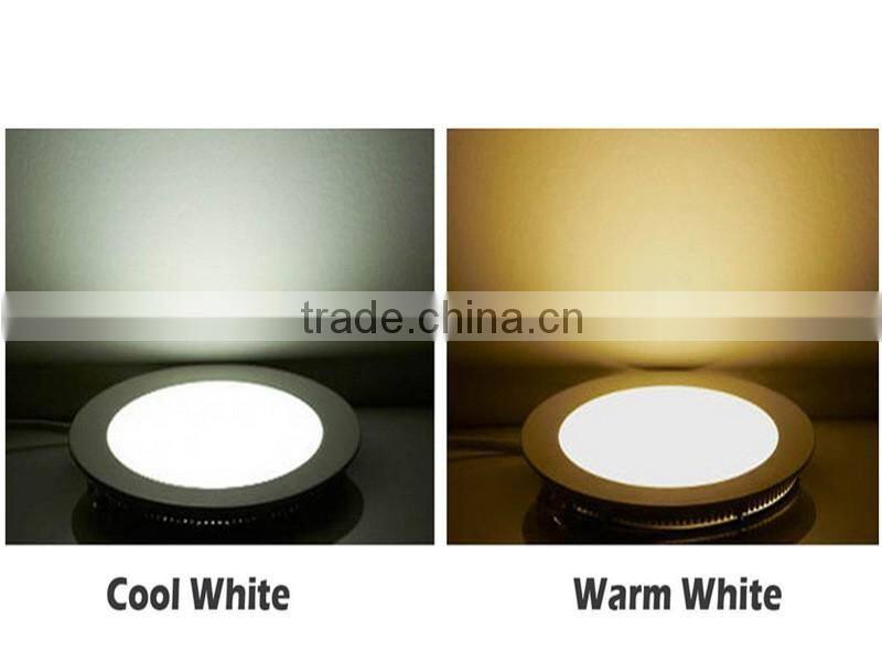 6w 15w 18w 20W ra70 ultra led panle round light 120 degree with a good driver energy saving ,ultra thin LED panel light