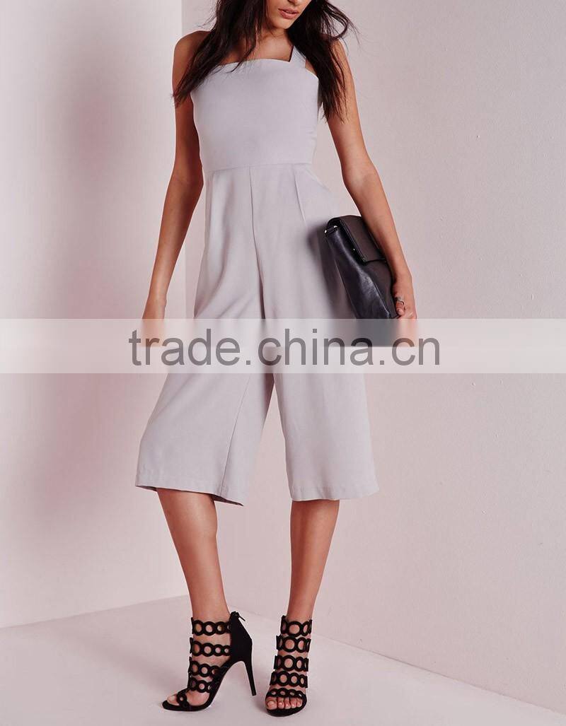 Sleeveless fashional new style design women jumpsuit