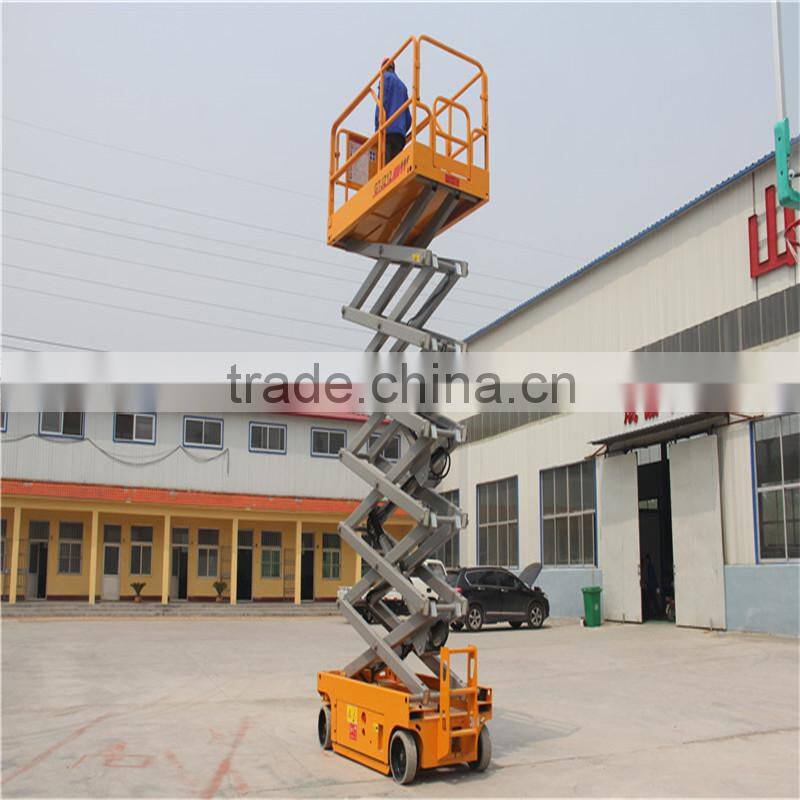 8m new self propelled jlg scissor lift platform