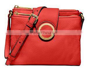 2015 mk new design fashion lady handbag leather hangbag