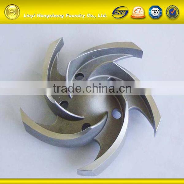 OEM Foundry Casting Stainless Steel CNC Machining Impeller