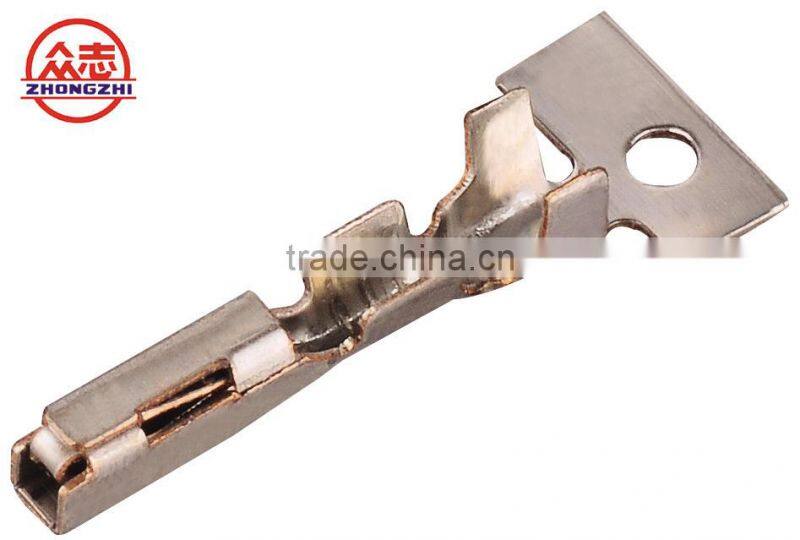DJ621-F3X0.6A / B covered wire terminal brass terminal connector terminal