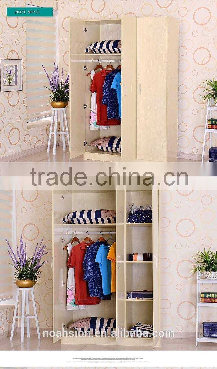 high quality wholesale 3 door wooden wardrobe bedroom furniture
