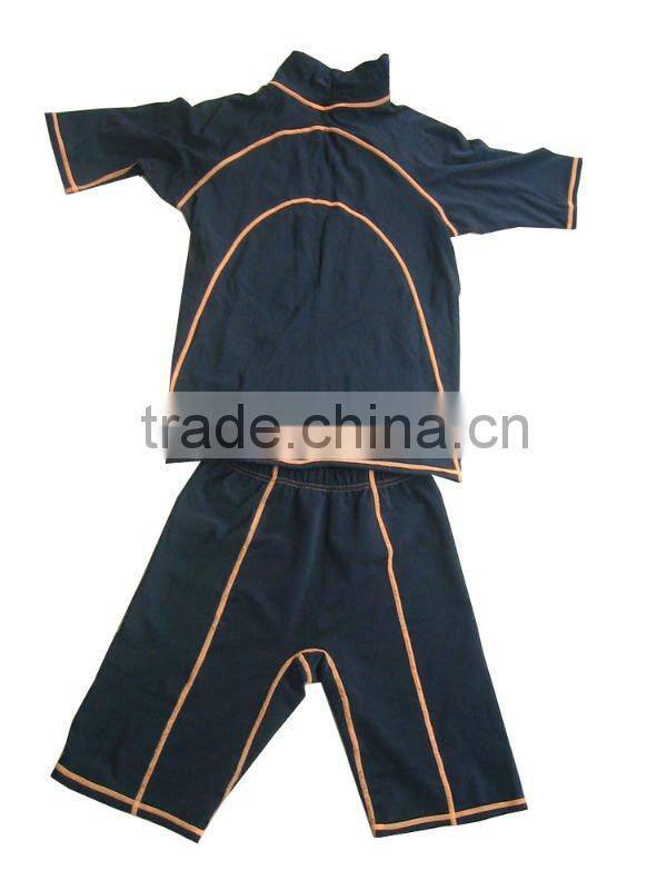 Custom Neoprene Short Anti uv Surfing rash guard made by Lycra
