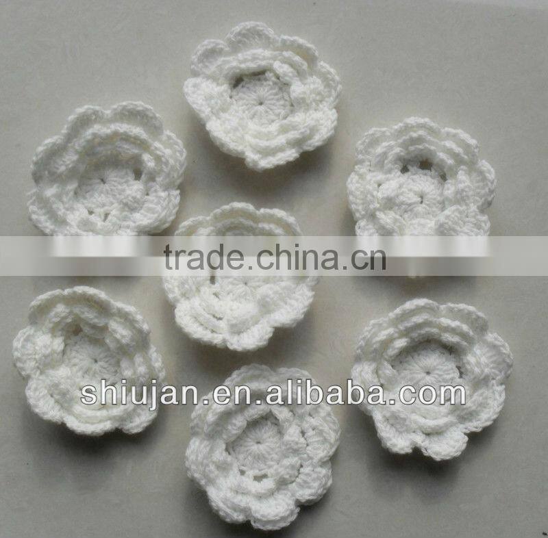decorative crochet handmade fruit flowers