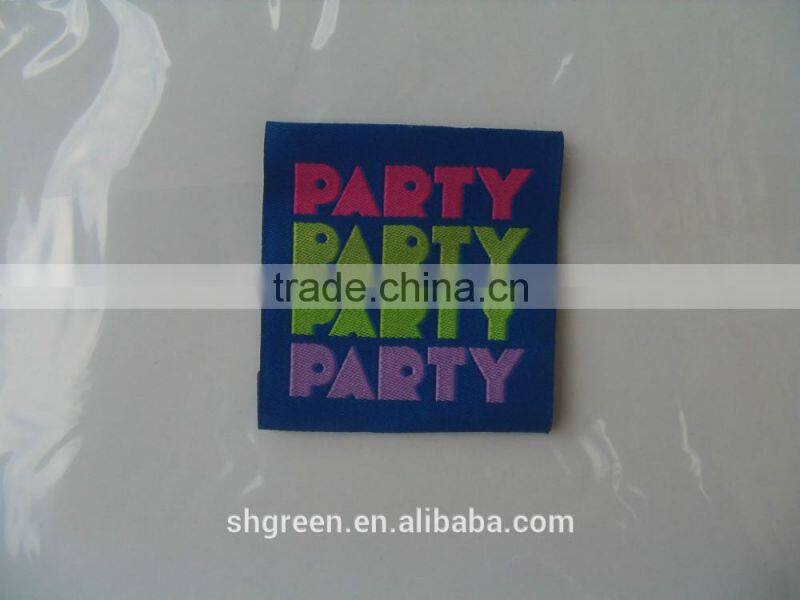 shield textile badge/cloth badge in costume