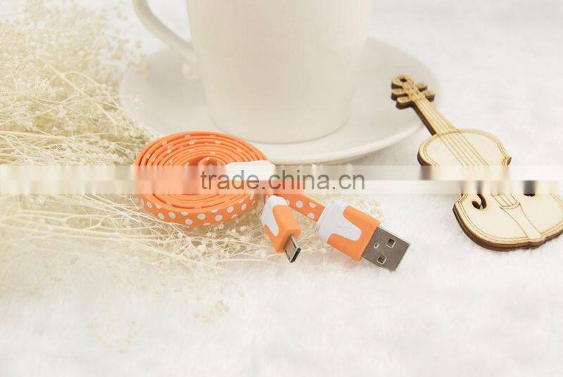 Usb cable for charging Printing USB Cable for V8 for micro usb data wire