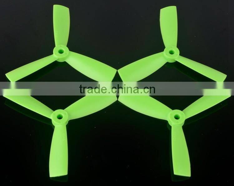 8 pairs packing powerful 4045 CW CCW 4x4.5 inch small plastic 3 blade propeller blades for FPV racing drones